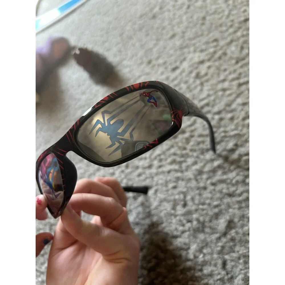The Amazing Spiderman 2 Sunglasses W Spider Logo Lenses